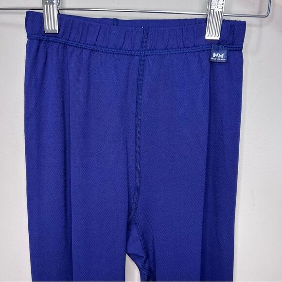 Helly Hansen Navy Blue Thermal Base Layer Size Small Outdoor Hiking Activewear - Picture 3 of 8